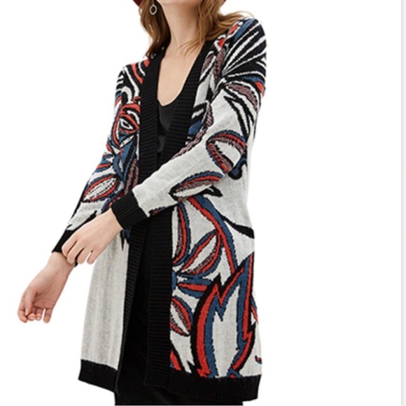 Desigual Cardigan Open Front . NWT. Multiple sizes. - Picture 1 of 9